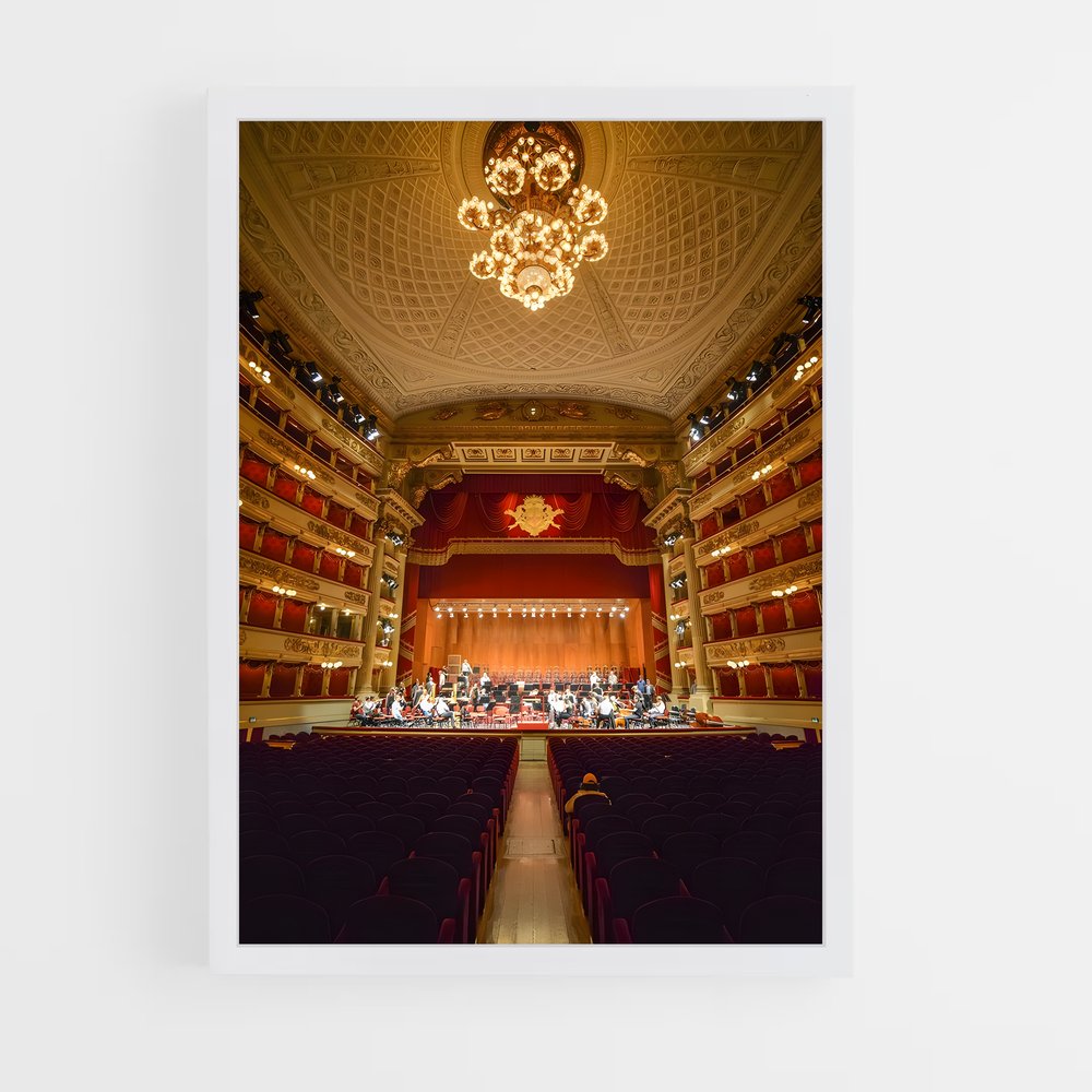 Poster Écho de La Scala – affiche Danse (vue 3)
